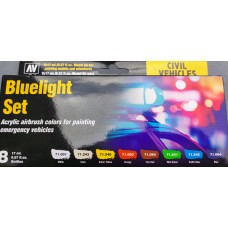 Vallejo emergency services paint set bluelight