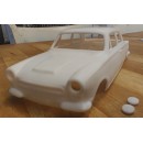 Ford Cortina Lotus mk1 pre airflow bodyshell 1/24