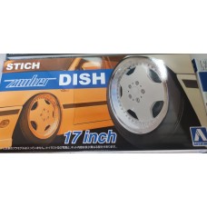 Wheel set stitch zauber 17" 1/24 1/25 aoshima 