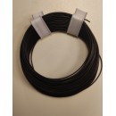 Black plug lead  approx 10m 1/24. 1/25