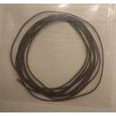 Black plug lead  1m 1/24. 1/25