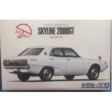 1972 Nissan skyline 1/24 Aoshima 