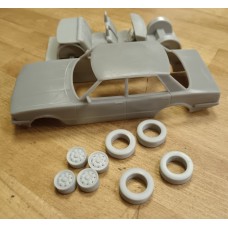 Cortina MK5 set, 1/24 body, interior wheels 1/24