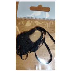 seatbelt black webbing 2mm x 1m 24th 25th